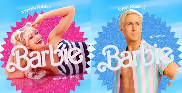 Foto: Margot Robbie e Ryan Gosling são Barbie e Ken